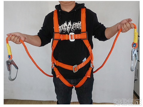 全身五點式大鉤電工安全帶